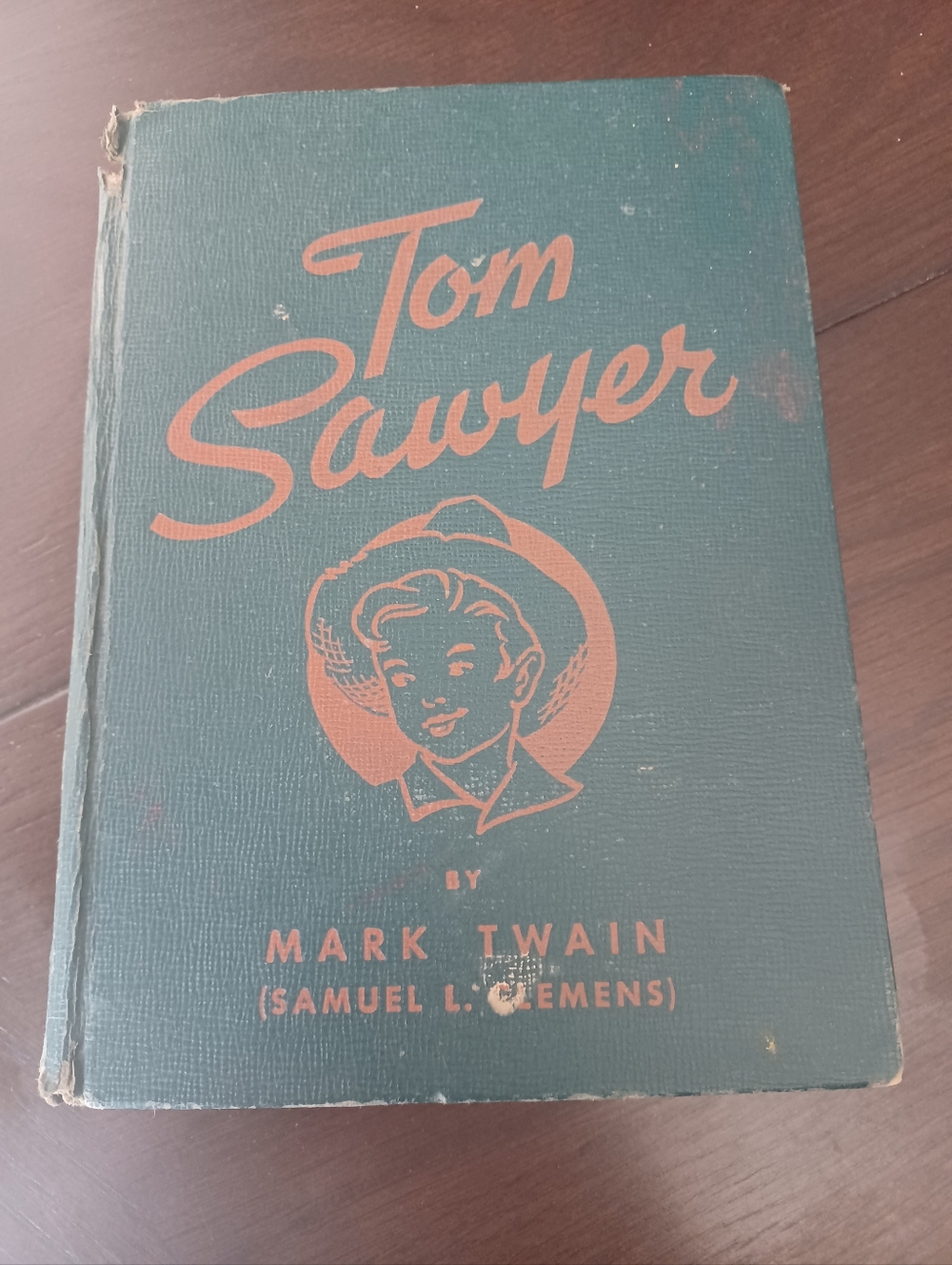 Vintage 1944 Tom Sawyer Hardcover Book